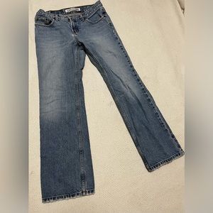 Light blue washed EXPRESS baggy jeans, size 5